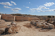 Cantera de piedra arenisca de Zamora