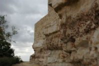 Muralla de Zamora, Zona Peas de Santa Marta y Cuesta del Obispo