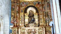 Retablo de la VIRGEN DE LA MAJESTAD O DE LA CALVA, CATEDRAL DE ZAMORA