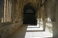 Claustro Monasterio de San Salvador en Oa (Burgos)